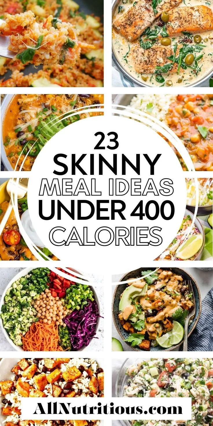 Delicious low calorie meals for healthy eating and weight loss