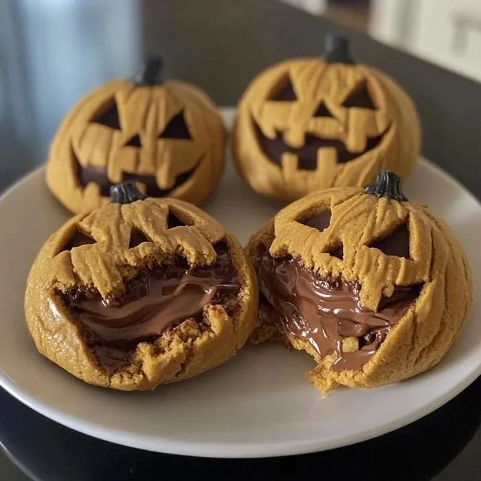 Creative Halloween snacks showcasing peanut butter cookies and spooky food ideas.