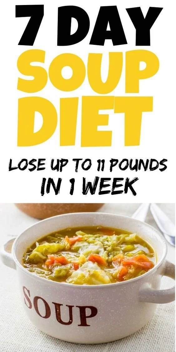 Delicious soups for the 7 Day Soup Diet to lose weight and improve health.