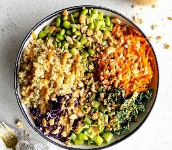 Asian Crunch Edamame Salad