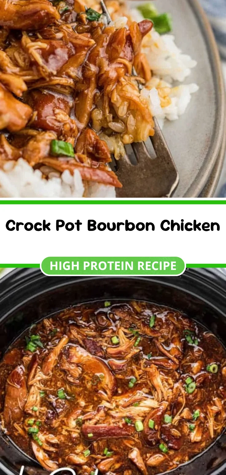 Crock Pot Bourbon Chicken