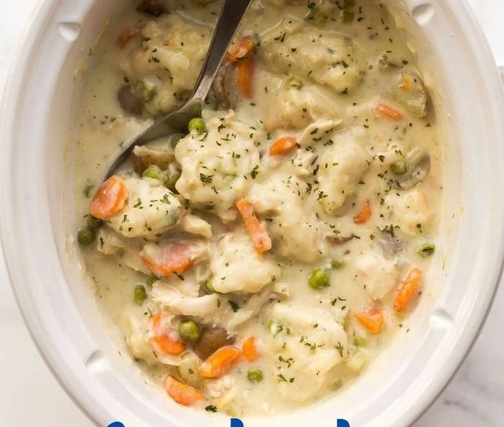 Crockpot Chicken and Dumplings