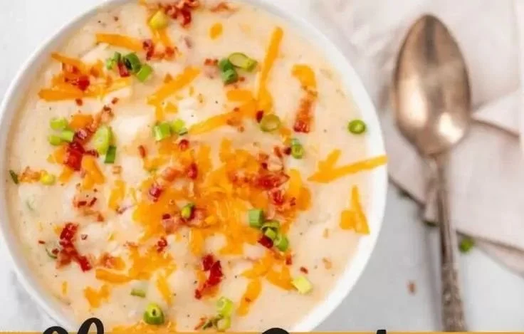 Crockpot Loaded Potato Soup