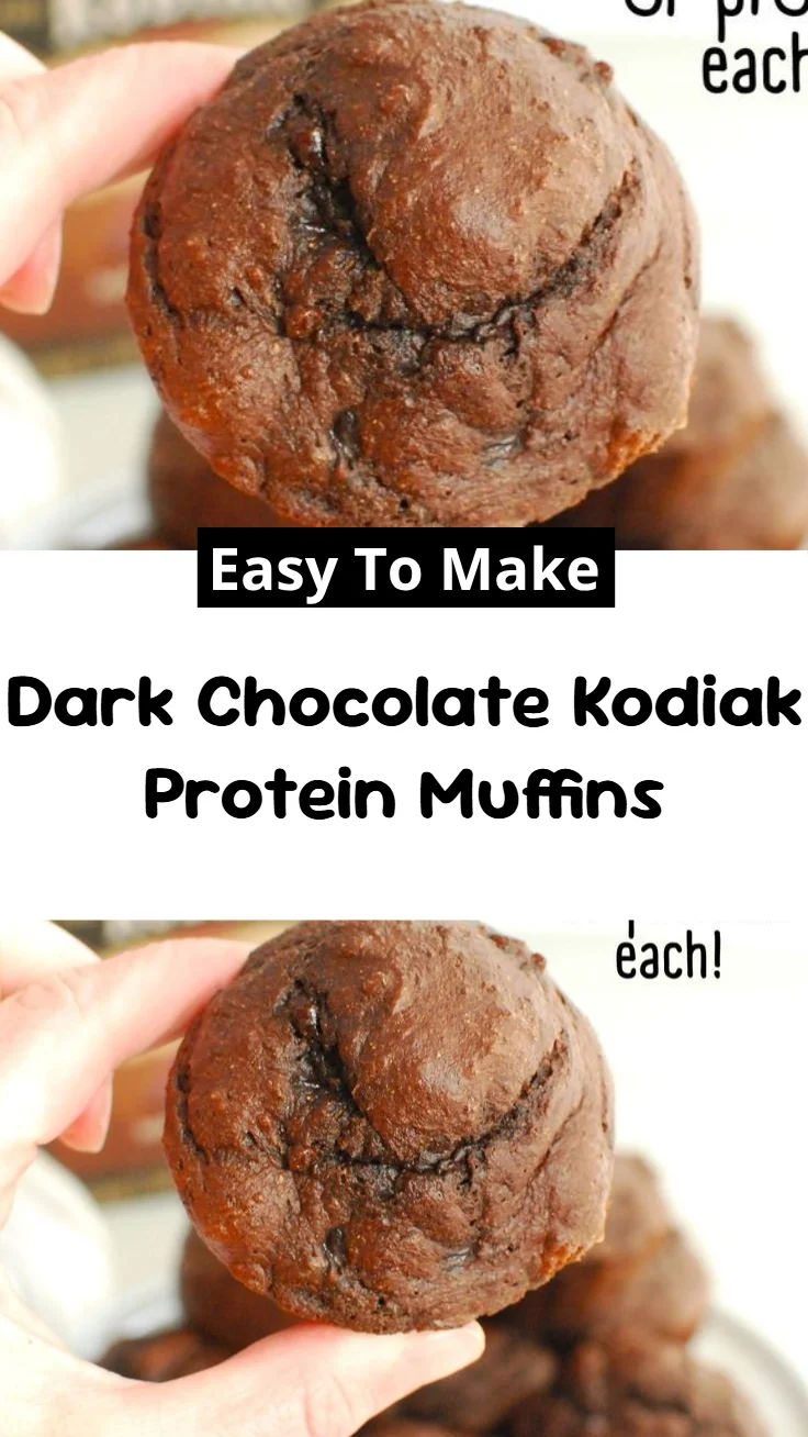 Dark Chocolate Kodiak Protein Muffins