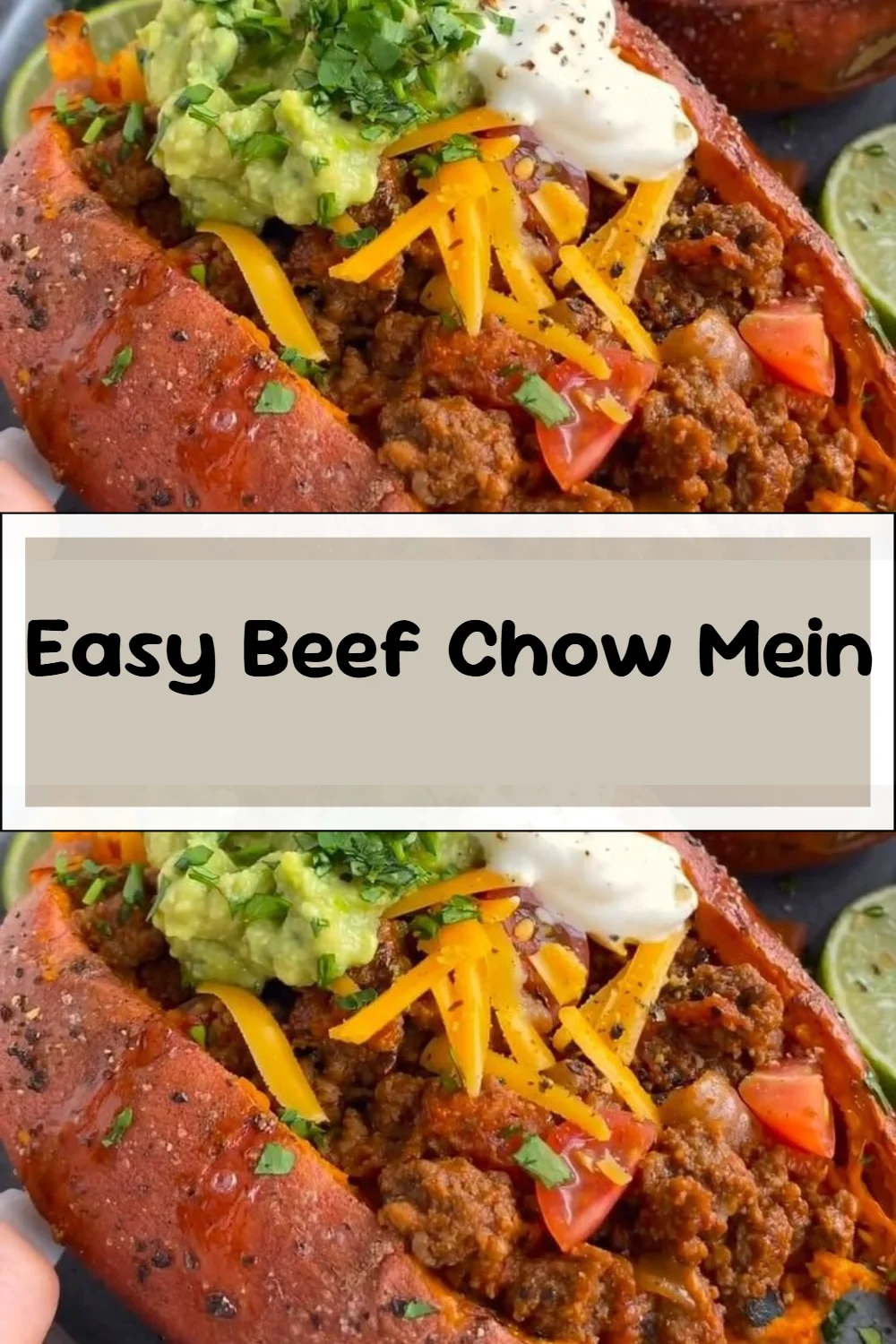Easy Beef Chow Mein