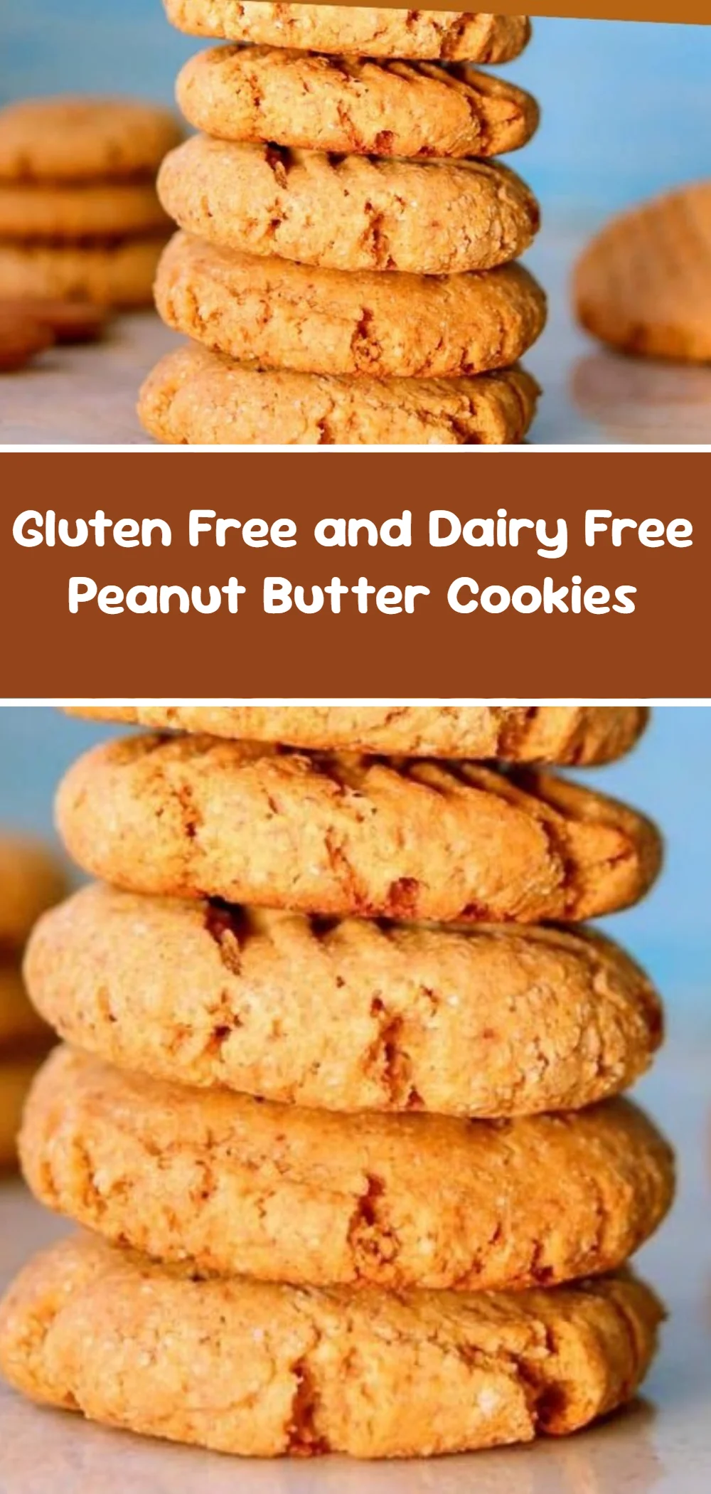 Gluten Free and Dairy Free Peanut Butter Cookies