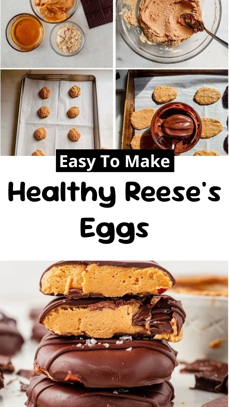 Healthy Reese's Eggs