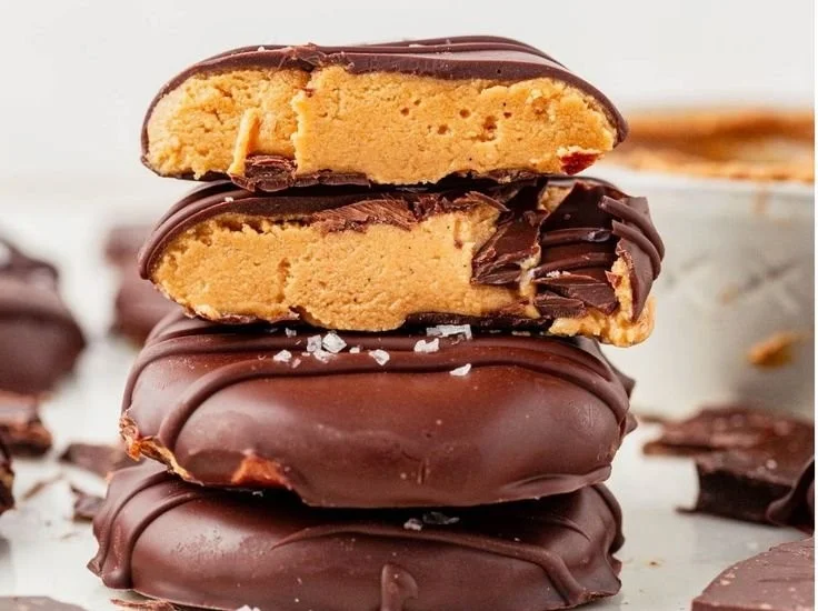 Healthy Reese's Eggs