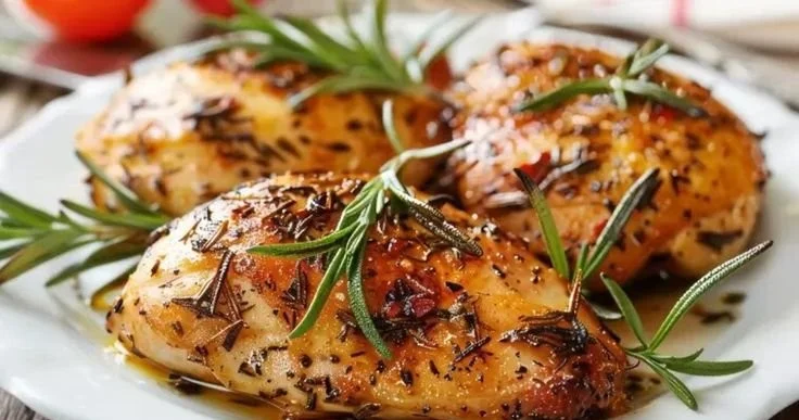Heart Healthy Rosemary Chicken Dijon