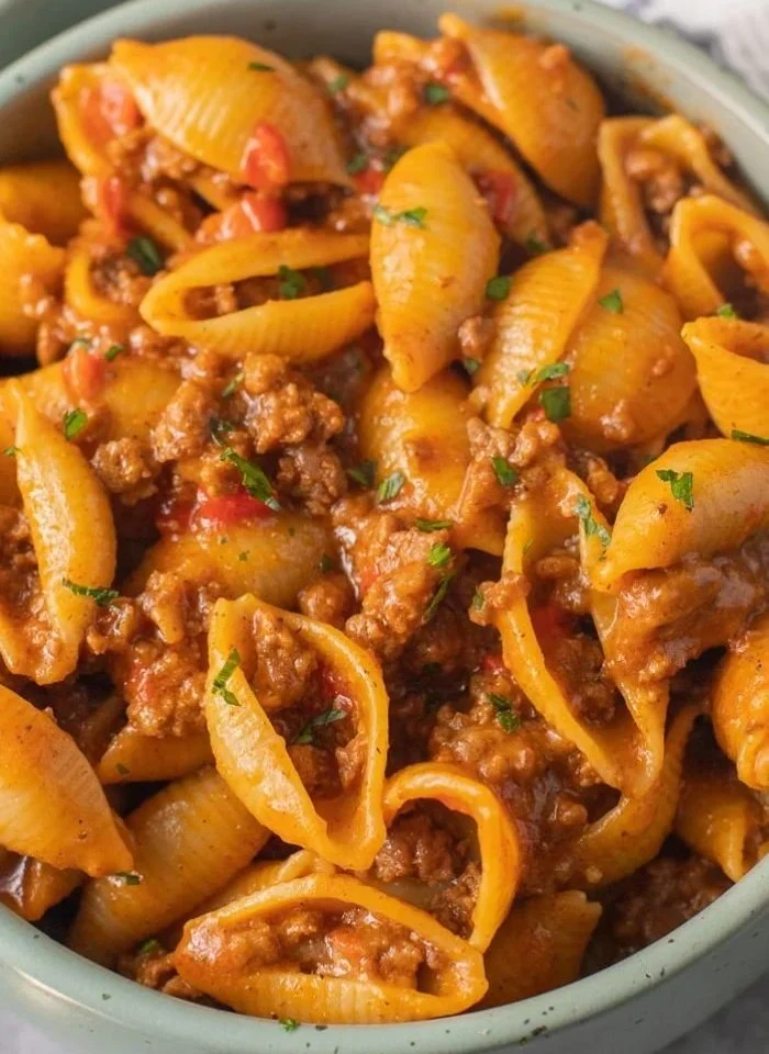 High Protein Taco Pasta