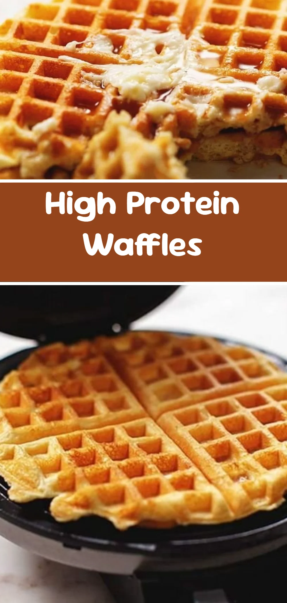 High Protein Waffles