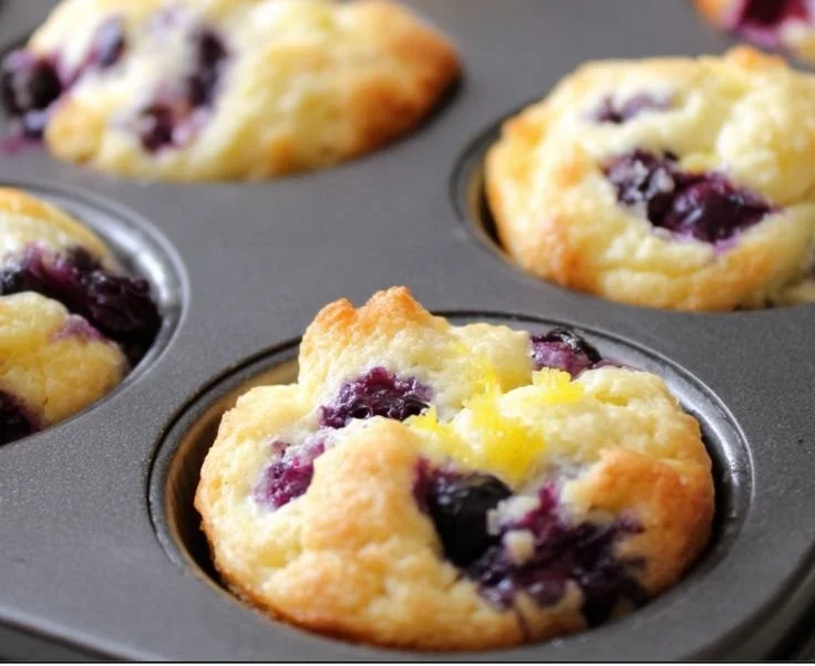 Lemon Blueberry Protein Bites