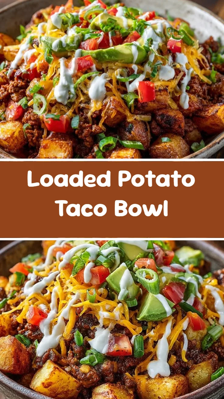 Loaded Potato Taco Bowl