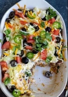 Low Carb Taco Casserole