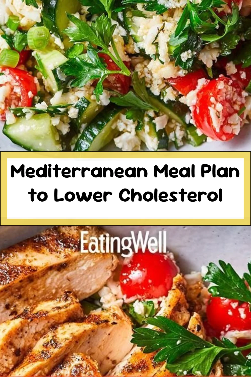Mediterranean Meal Plan to Lower Cholesterol