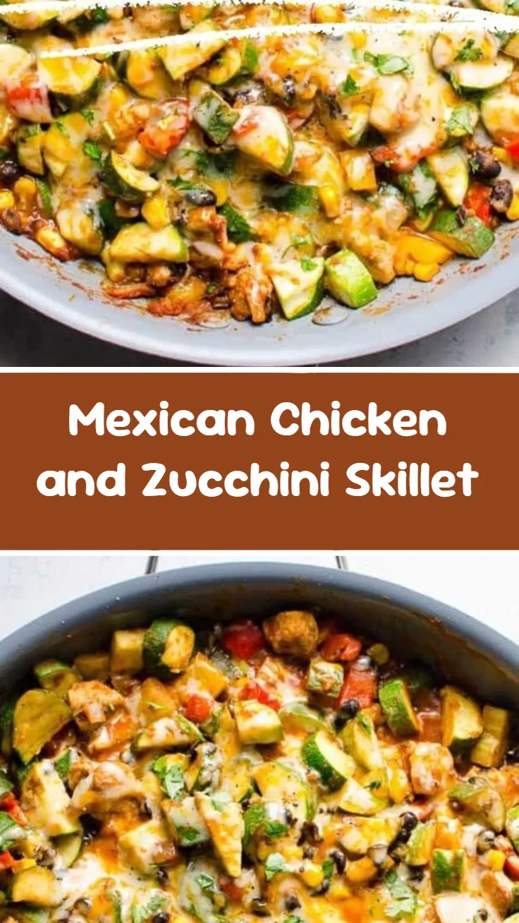 Mexican Chicken and Zucchini Skillet