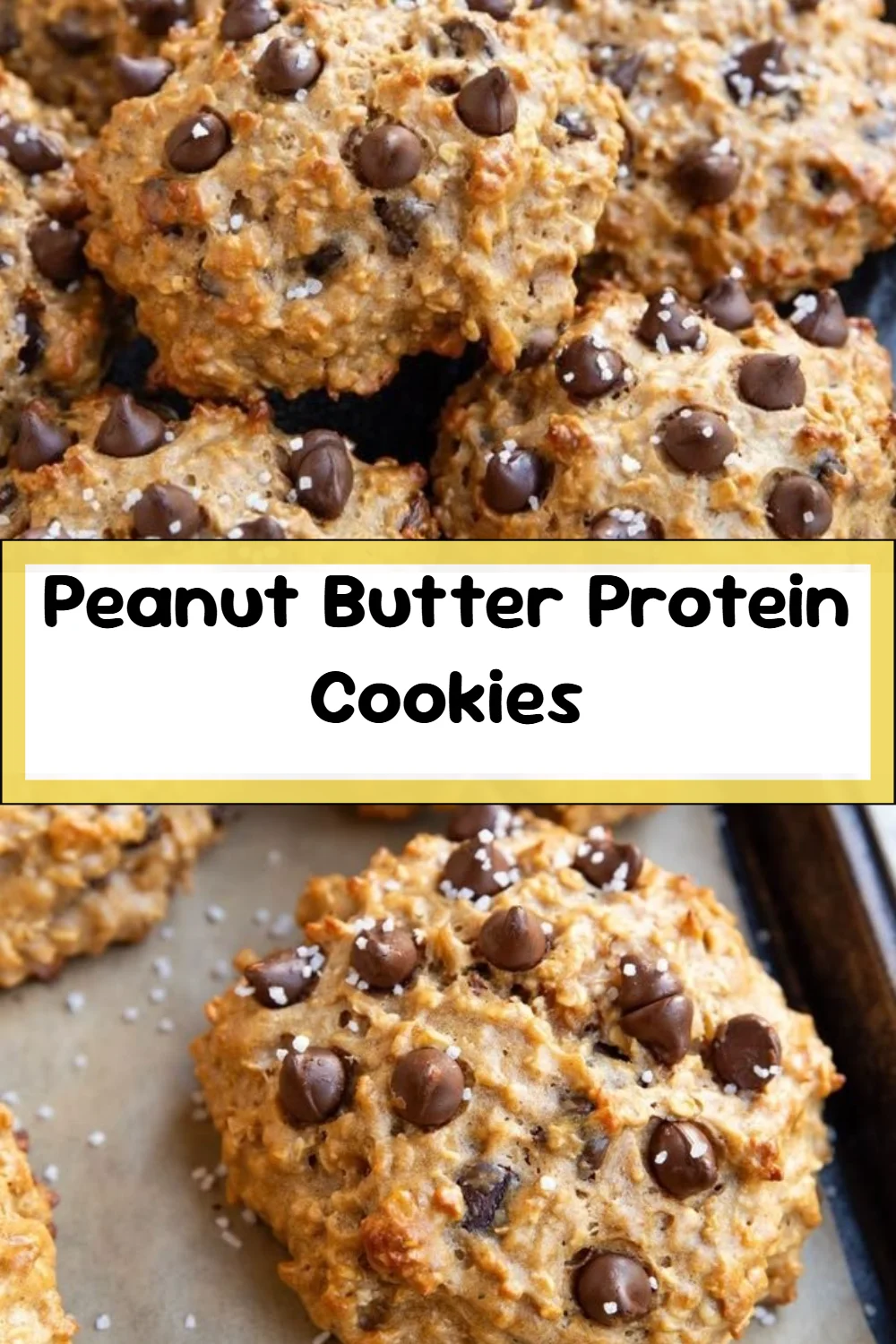 Peanut Butter Protein Cookies