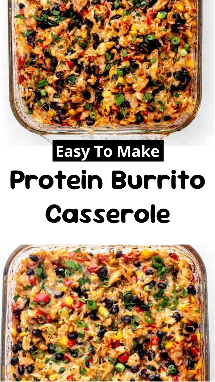 Protein Burrito Casserole