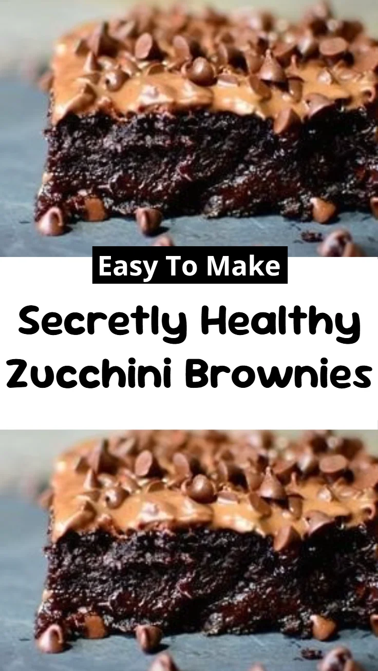 Secretly Healthy Zucchini Brownies