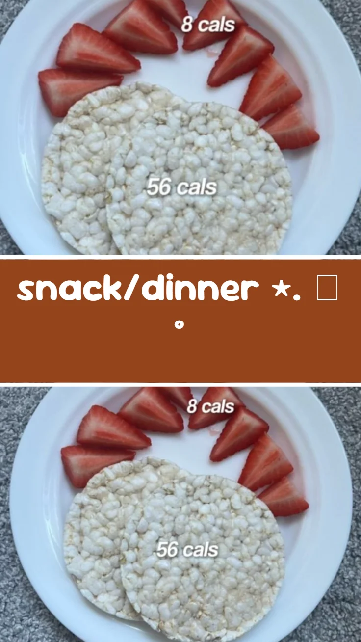 snack/dinner ⋆. 𐙚 ˚