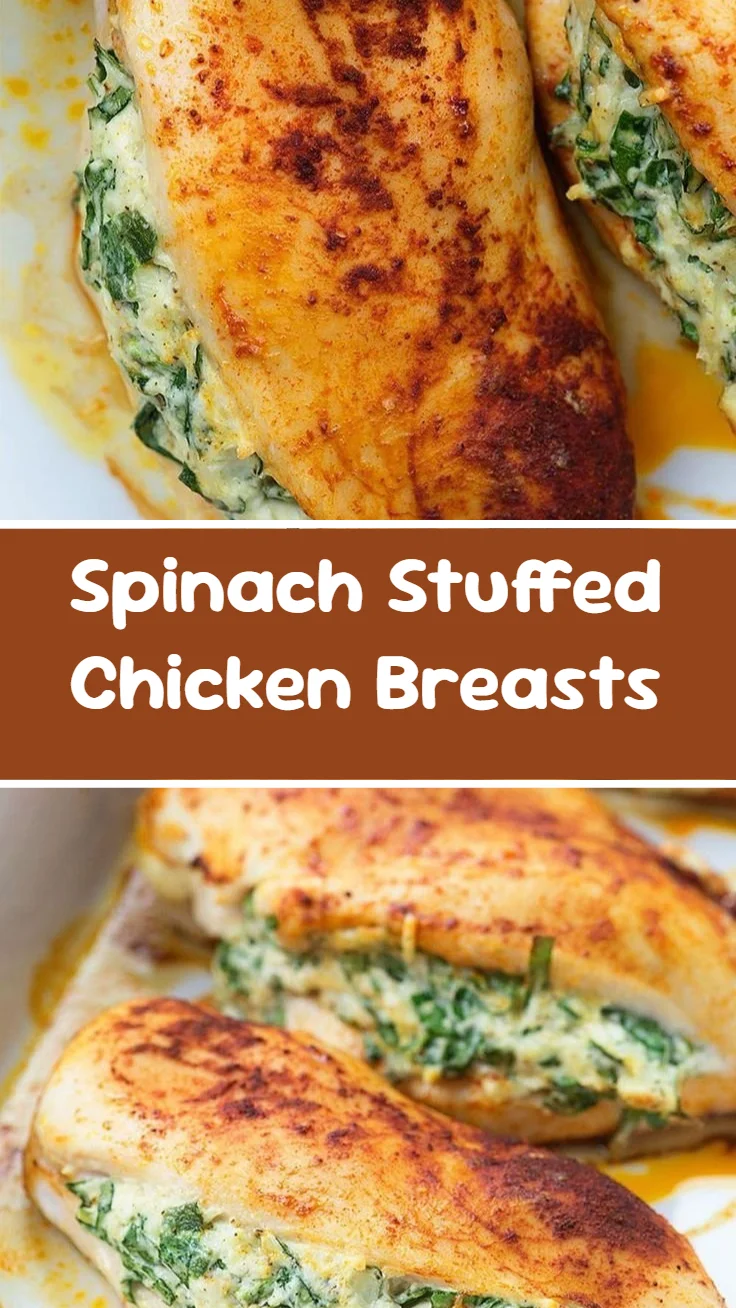 Spinach Stuffed Chicken Breasts