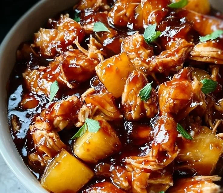 Sweet Hawaiian Crockpot Chicken