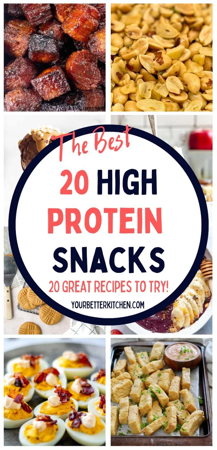 20 high protein snacks for energy and satisfaction