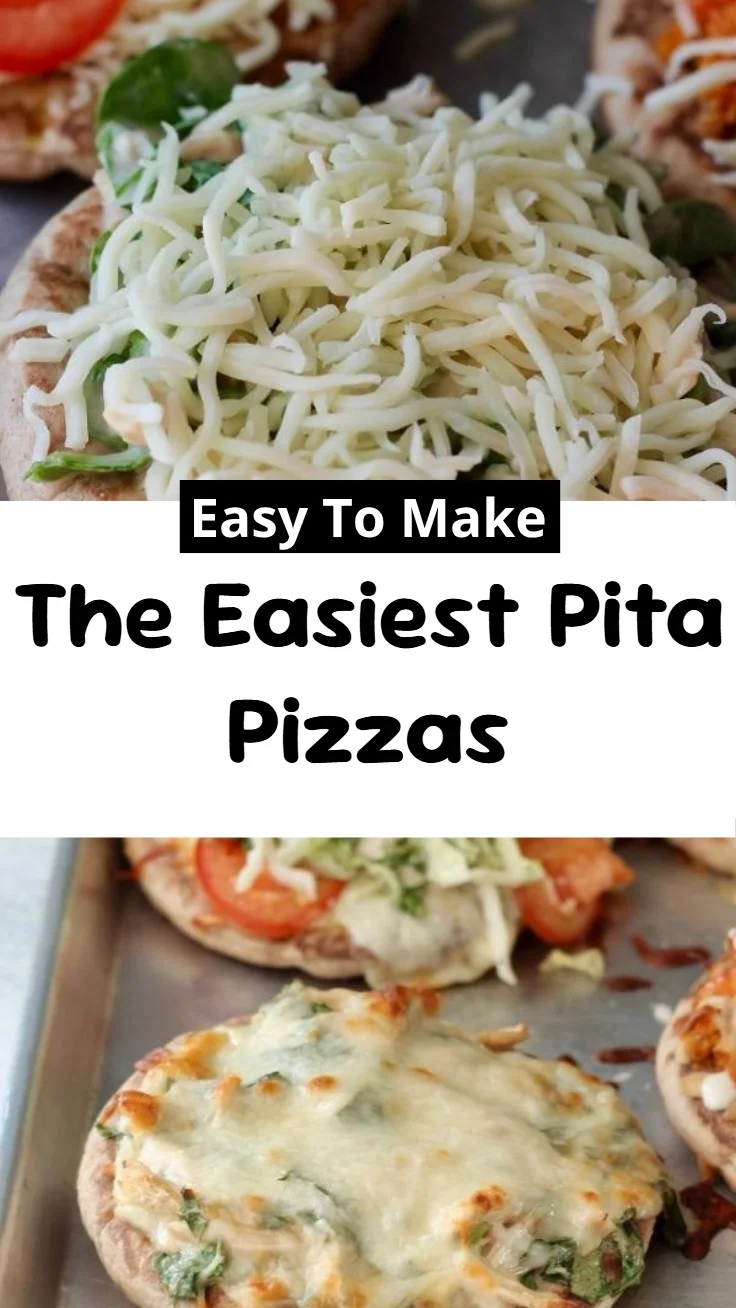 The Easiest Pita Pizzas