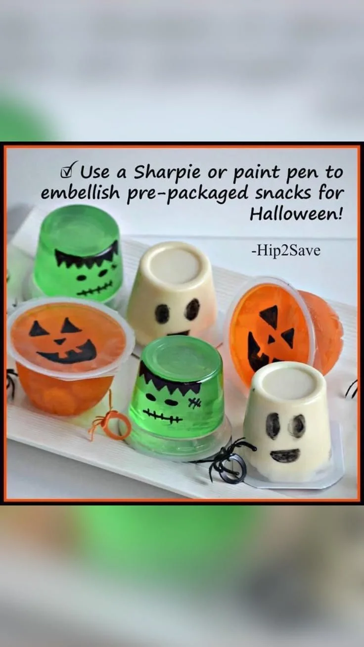 Cute and easy Halloween treats for school celebrations and parties.
