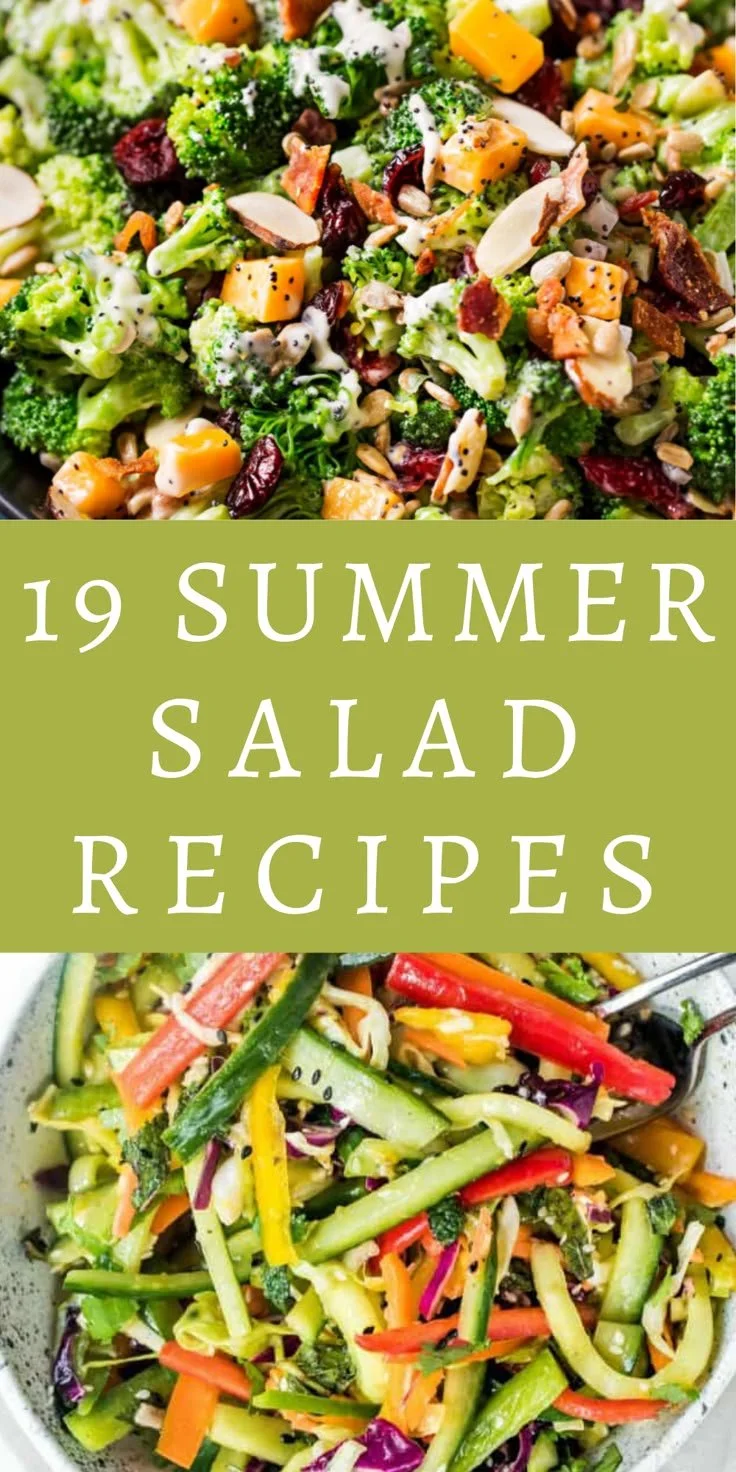 A colorful summer salad with fresh vegetables and toppings in a bowl