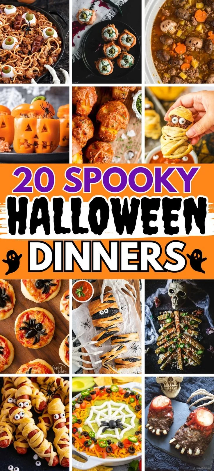 Delicious Halloween dinner recipes for an unforgettable spooky celebration.