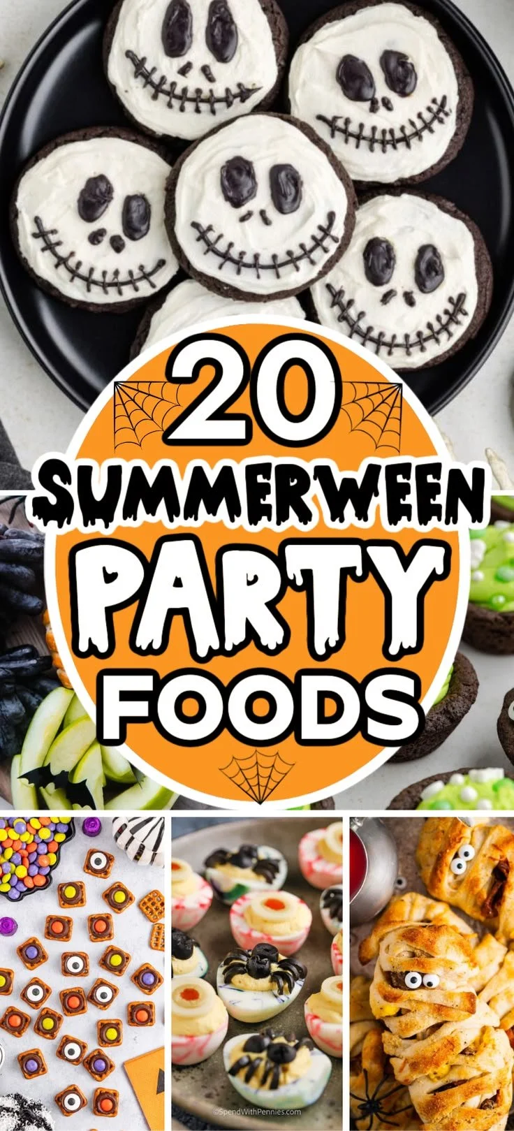 Spooky Summerween party food ideas for a fun summer Halloween celebration