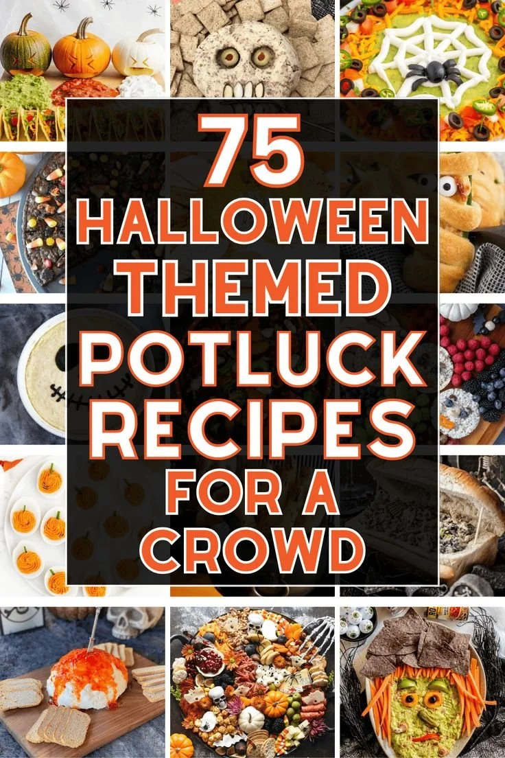 Halloween potluck ideas for festive snacks and treats