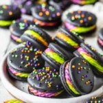 black macarons with tricolor ermine buttercream 2026 08 06 194133 683x1024 1