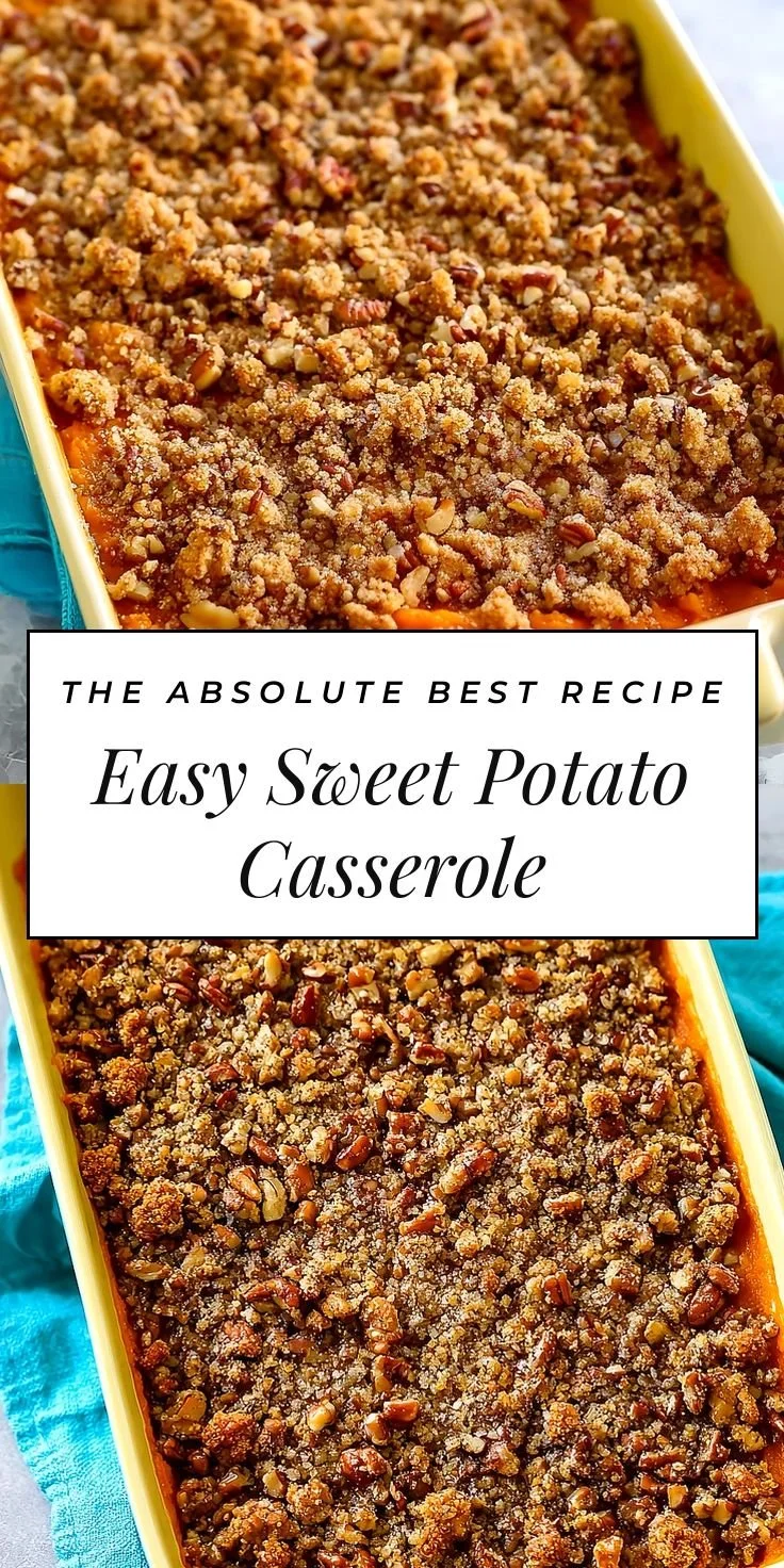 Delicious easy Ruth Chris sweet potato casserole topped with marshmallows