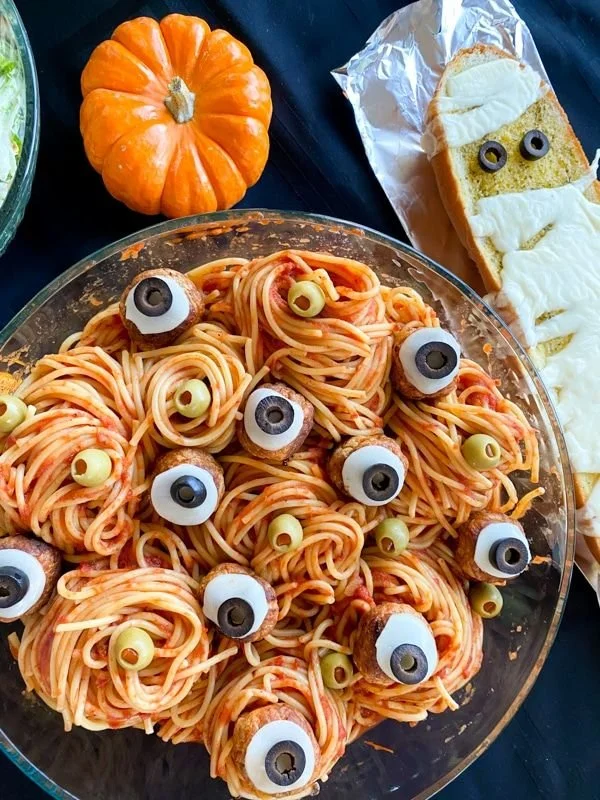Halloween dinner ideas with menu plan and savory spooky recipes